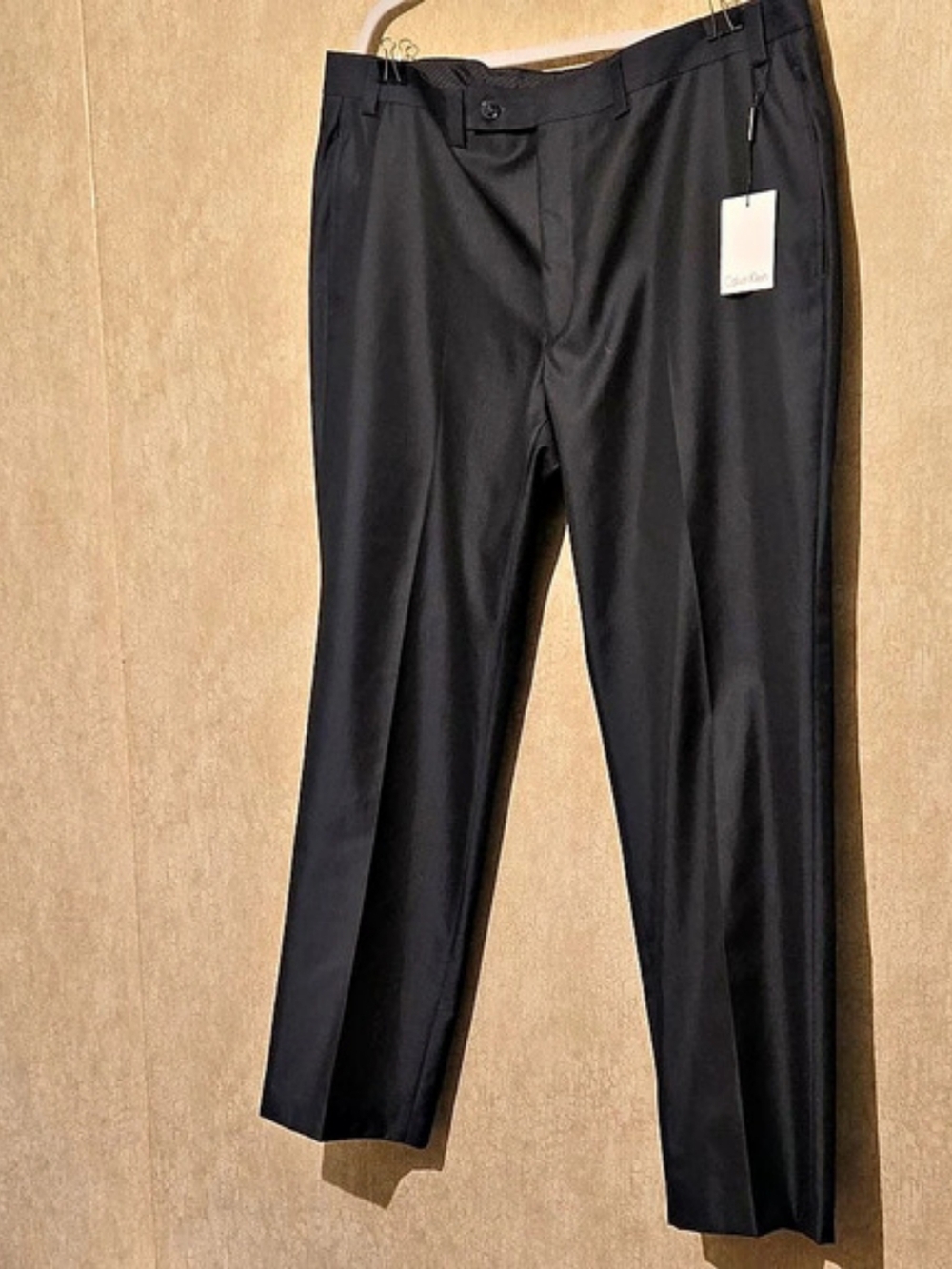 Calvin Klein Black Trousers Waist 40 Length 30 NWT